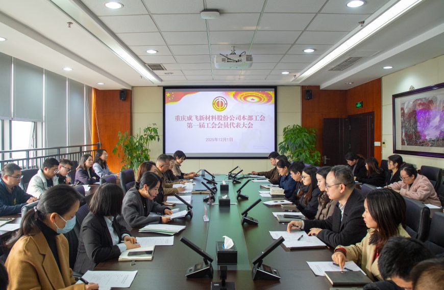 工会动态｜成飞新材本部工会第一届工会会员代表大会顺利召开