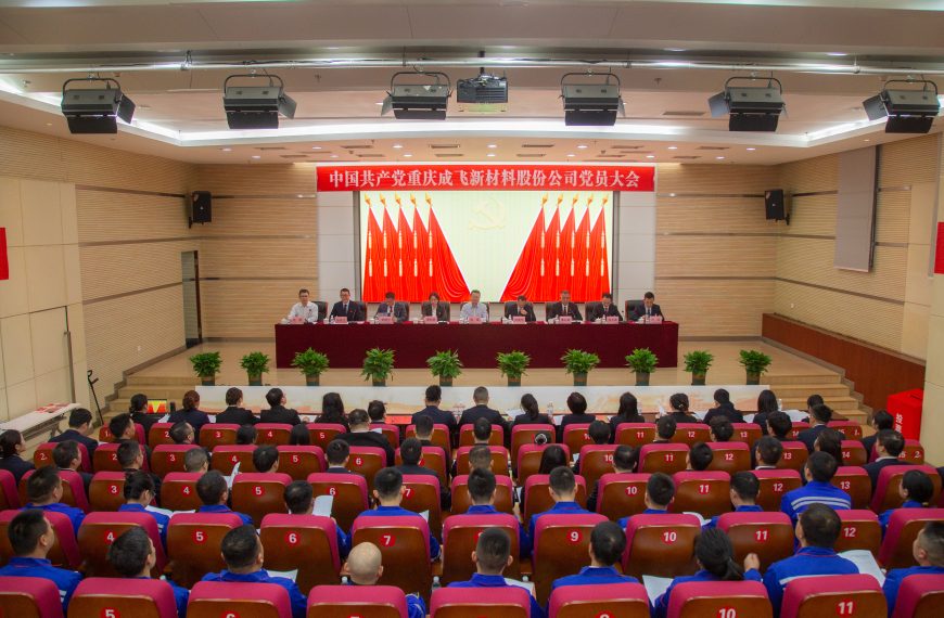 党建引领丨中国共产党重庆成飞新材料股份公司党员大会顺利召开，“两委”选举圆满完成